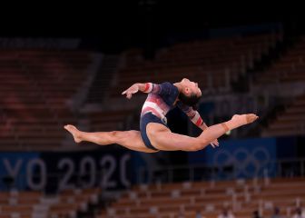 Jennifer Gadirova, the gymnast to take Biles' spot in floor final