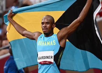 Gardiner takes 400m crown as Crouser defends his title
