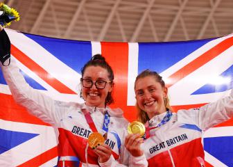 Laura Kenny makes Games history with fifth gold medal