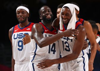 How many times has the USA National Basketball team won an Olympic gold?