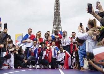 Who are the 2024, 2028 and 2032 Olympic host nations?