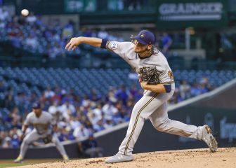 Brewers' Burnes ties MLB record by striking out 10 Cubs