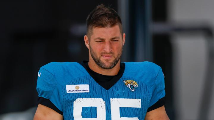 Jaguars release Tim Tebow after one preseason game