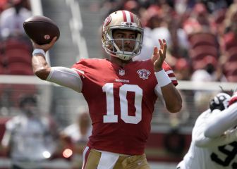 Niners' Shanahan tight lipped about Week 1 starting QB