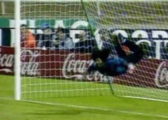 René Higuita's legendary scorpion kick lives on