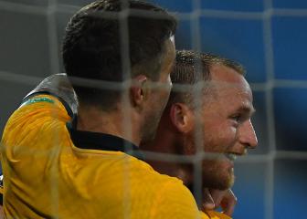 Grant off the mark to secure perfect 10 for Socceroos