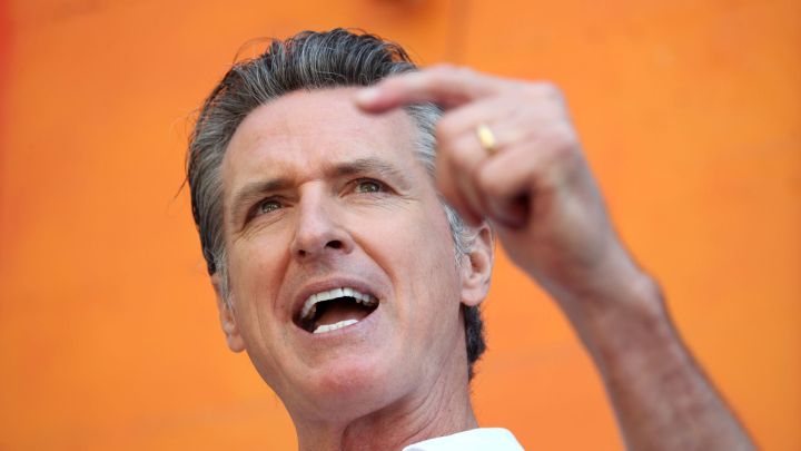 Why is the recall election for California Governor Newsom happening?