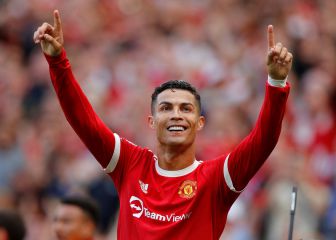 When was Cristiano Ronaldo's last Champions League match with Manchester United?