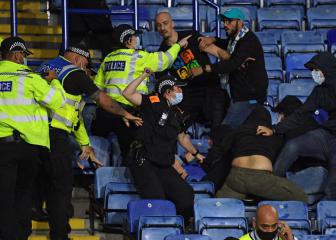 9 Napoli and Leicester fans arrested post-game