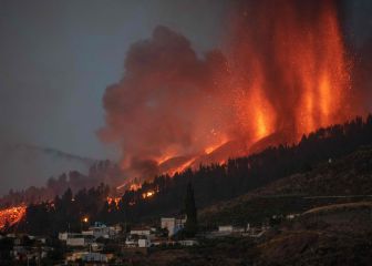 New footage of the volcanic eruption in Canary Island