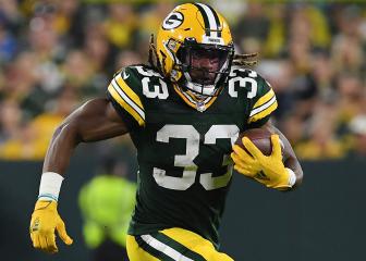 Packers' RB was emotional after an amulet of tremendous sentimental value was found on the eve of his record-breaking game