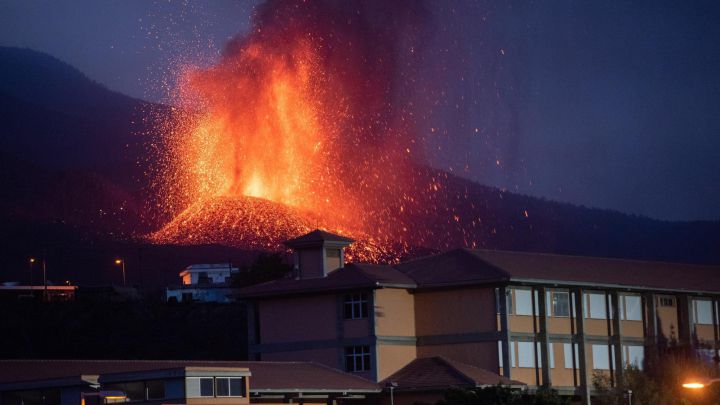 La palma volcano eruption