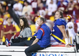NY Giants' Nick Gates faces uncertain future after leg break