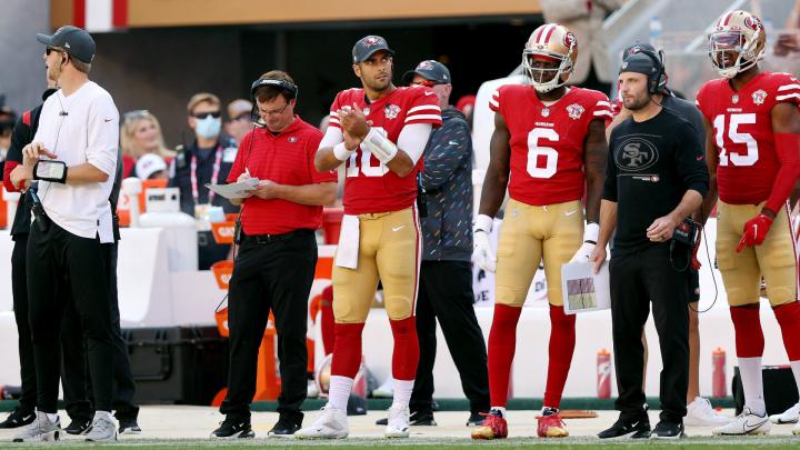 Injuries 'getting real old' for Garoppolo as Lance appears set for first Niners start