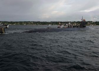 Why was a US submarine in the South China Sea?