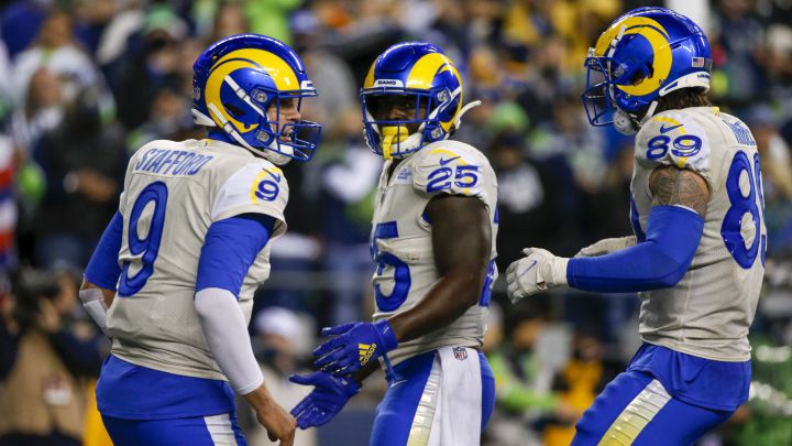 What were the player ratings for Rams vs Seahawks in Week 5?