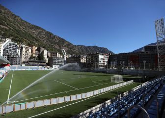 Fire breaks out at Andorra stadium ahead of England match