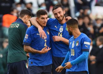 Italy edge Belgium 2-1 to finish third in Nations League