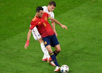 Luis Enrique hails 'pillar' Busquets as Spain lose Nations League final