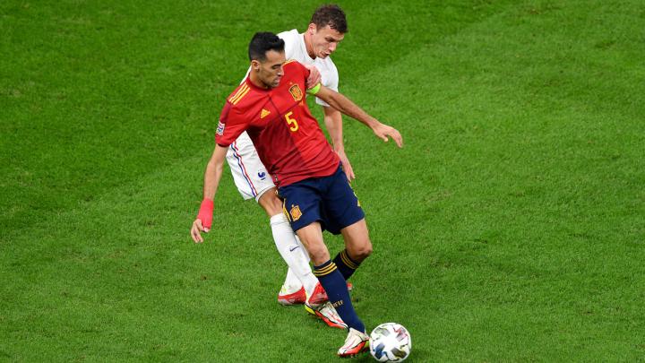Luis Enrique hails 'pillar' Busquets as Spain fall short in Nations League final