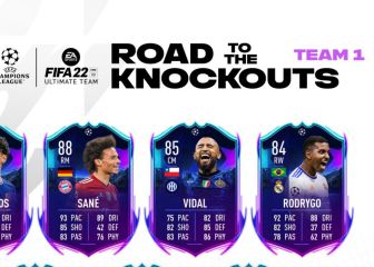 FIFA 22 Road to the Knockouts: player cards and how to upgrade them