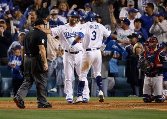 Dodgers flip the script and drum the Braves