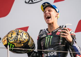 Quartararo 'living the dream' after winning MotoGP title