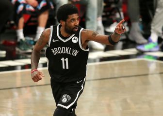 Anti-vaccine-mandate protesters show support for Irving ahead of Nets game