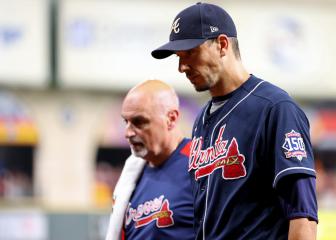 Braves pitcher Morton plays on with broken leg