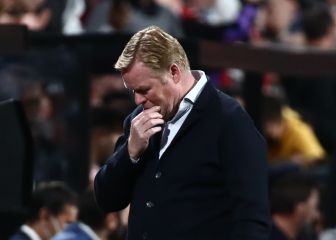 Koeman era at Barca: Messi's exit, president change, one title
