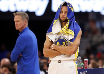 Kerr quips Warriors should trade misfiring Curry