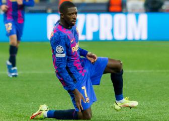 Dembélé suffers injury setback after five months out