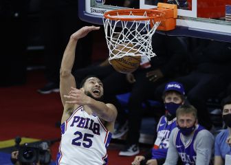 The 76ers fine Ben Simmons his game salary of $360,000