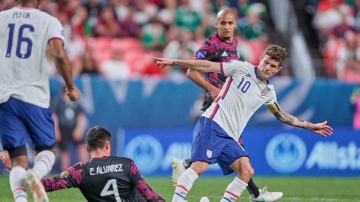 What is Christian Pulisic's record against Mexico?