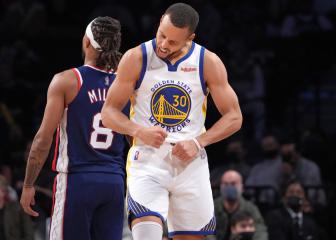 Curry torches Nets in Warriors blowout, Sixers slump goes on