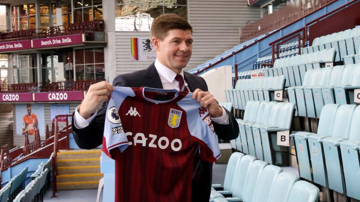 Steven gerrard aston villa