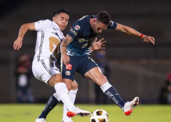 Fabio Álvarez unable to find the target in Pumas-América stalemate