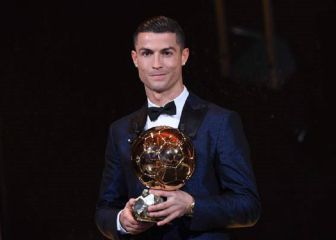 Cristiano Ronaldo's five Ballons d'Or