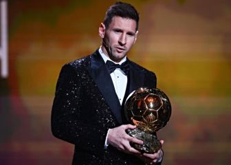 When did Messi win all of his Ballon d'Or awards?