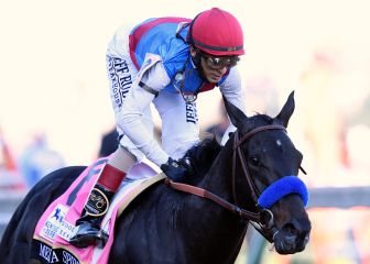 Medina Spirit dies at Santa Anita