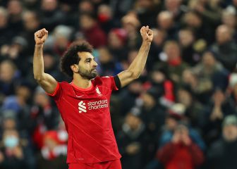 Salah resolves Liverpool's tense battle with Gerrard's Aston Villa