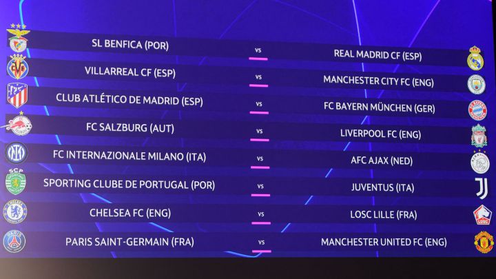 Champions league fixtures 2022