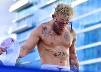 Who won the last Jake Paul vs Tyron Woodley fight?