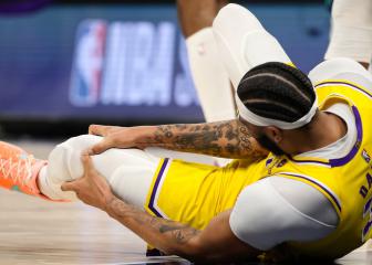 Lakers' All-Star Davis 'heard something pop' upon knee injury
