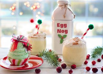 What liquor goes with eggnog? What does eggnog taste like?