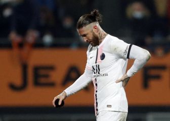 Ramos sent off in second league appearance for PSG