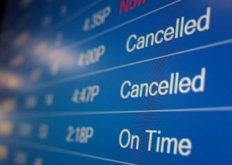 Hundreds of flight cancellations lead to chaos at airports around the US