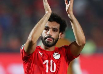 How many AFCON titles have Salah, Mahrez and Mané won?