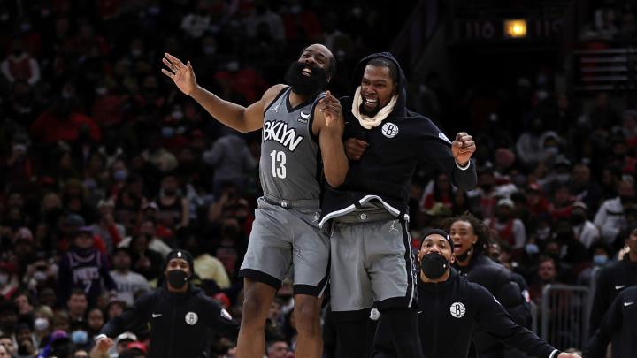 Harden, Durant and Irving help Nets to victory over Bulls, Lakers collapse against Kings