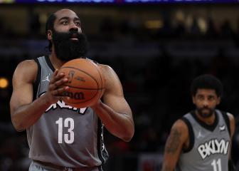 Harden excited to be playing with Irving, Durant after Nets beat Bulls
